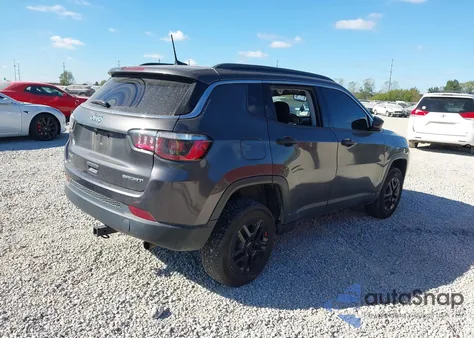 2020 Jeep Compass Sport 4X4 z USA, uszkodzony, nr VIN 3C4NJDAB8LT151749